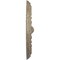 Ekena Millwork Foster Shell Ceiling Medallion (Fits Canopies up to 9 5/8"), 15 3/4"OD x 2"P, Gobi Desert Crackle CM15FOGDC - alternate 2